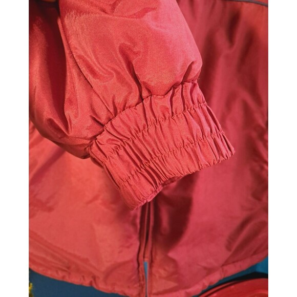 Men's Large Maroon Insulated Coat Parka Habands Polar Man Arctic - Picture 9 of 11